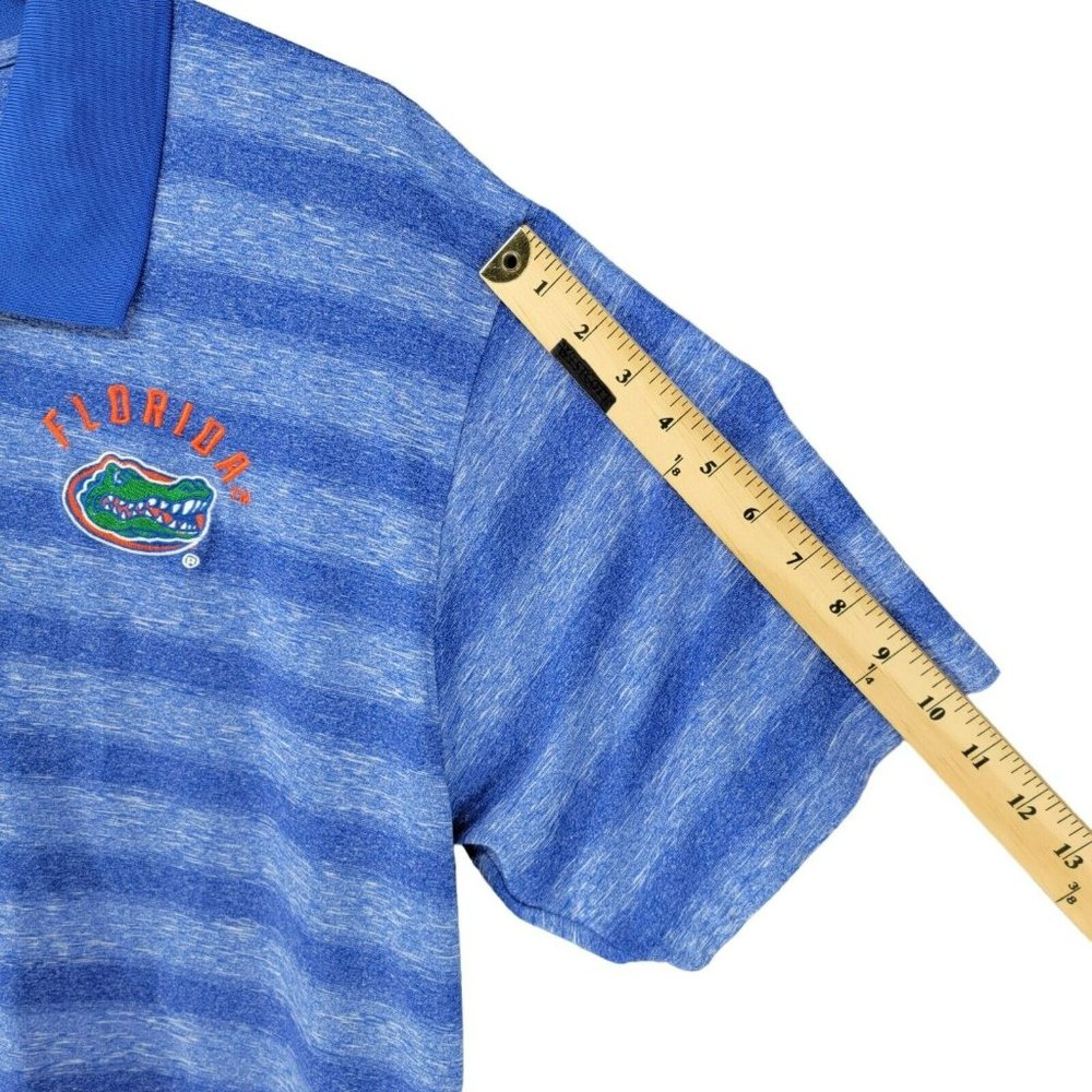 Florida Gators Polo Shirt Adult 2XL XXL Blue Orange Football Mens Embroidered - Picture 6 of 11